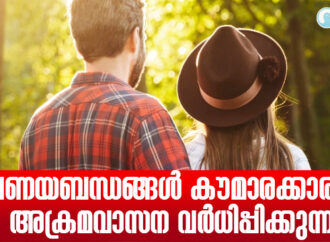 പ്രണയബന്ധങ്ങള്‍ കൗമാരക്കാരില്‍ അക്രമവാസന വര്‍ധിപ്പിക്കുന്നു