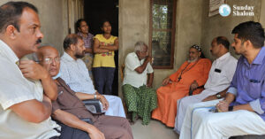 കാട്ടാനയുടെ ആക്രമണത്തില്‍ മരിച്ച പോളിന്റെ ഭവനം ബിഷപ് ജോസഫ് മാര്‍ തോമസ് സന്ദര്‍ശിച്ചു