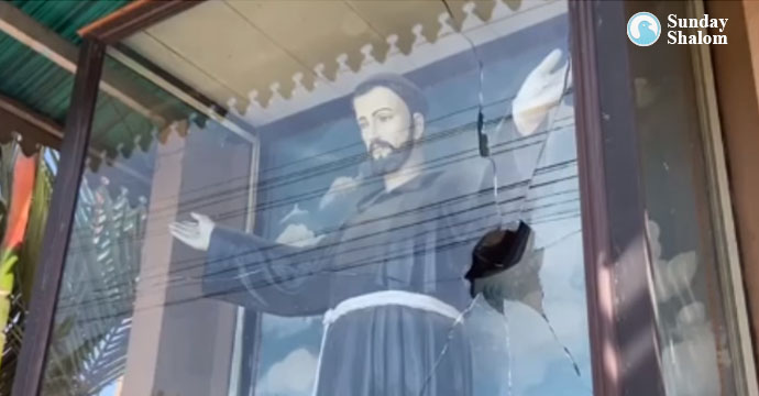 ഇടുക്കിയില്‍ കുരിശുപള്ളികള്‍ക്കു നേരെ വ്യാപക ആക്രമണം