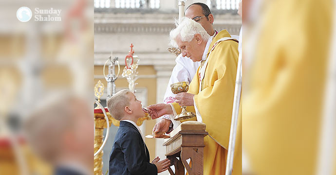ആദ്യകുര്ബാന സ്വീകരിച്ച കുട്ടികളുടെ സംശയങ്ങള്…