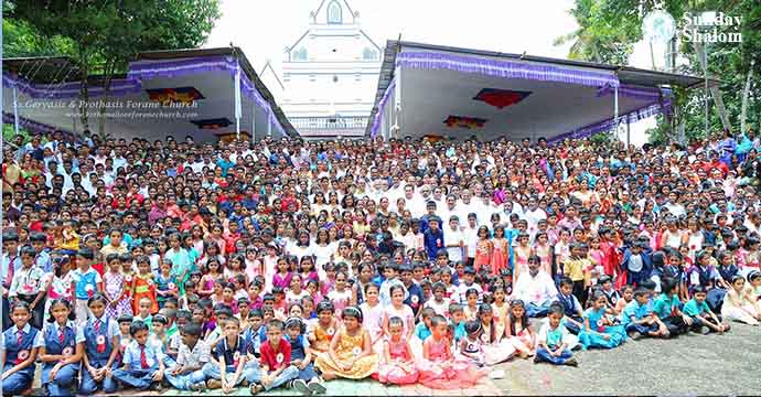 കോതനല്ലൂര് ഫൊറോന ദൈവാലയത്തില് ഇരട്ടകളുടെ സംഗമം