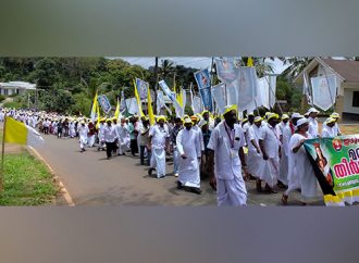 വിശ്വാസത്തിന്റെ ഉജ്ജ്വല സാക്ഷ്യമായി മരിയന്‍ തീര്‍ത്ഥാടനം