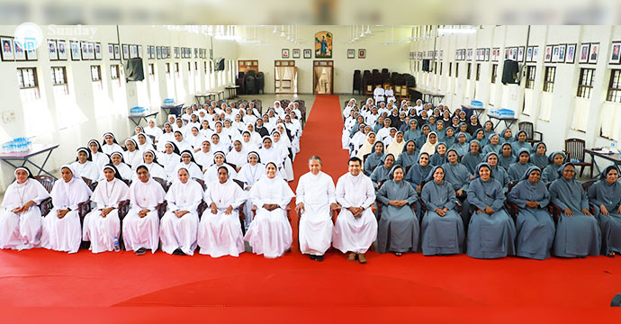 സന്യസ്തര്‍ പ്രേഷിത തീക്ഷ്ണതയുള്ളവരാകണം: മാര്‍ സെബാസ്റ്റ്യന്‍ വടക്കേല്‍
