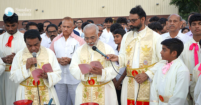 ഹൂസ്റ്റണ്‍ ക്‌നാനായ ഇടവകയുടെ പാസ്റ്ററല്‍ സെന്ററിന്റെ ശിലാസ്ഥാപനം നടത്തി