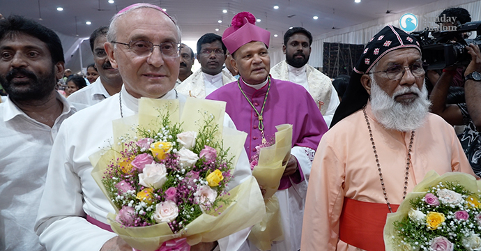 പൗരസ്ത്യ സഭാ കൂട്ടായ്മകള്‍ക്ക് കോഴിക്കോട് അതിരൂപത നല്‍കിയ സേവനങ്ങള്‍ക്ക് നന്ദി പറഞ്ഞ് മാര്‍ ക്ലീമിസ് കാതോലിക്ക ബാവ