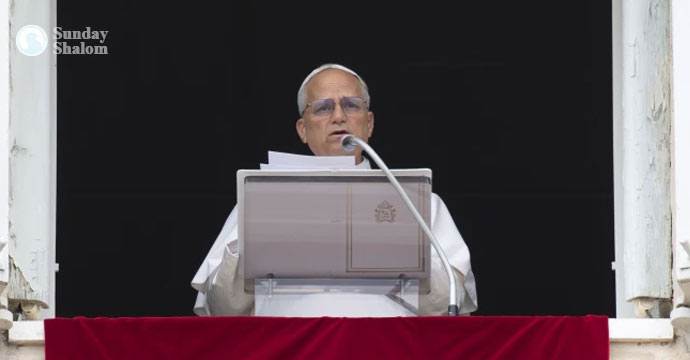 ‘മനുഷ്യരാശി നിലവിളിക്കുന്നു, സമാധാനത്തിന് അവസരം നല്‍കൂ’ ലിയോ 14-ാം  മാര്‍പാപ്പ