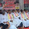 യുദ്ധകാലടിസ്ഥാനത്തില്‍ കടല്‍ഭിത്തി നിര്‍മിക്കണം; കൊച്ചി-ആലപ്പുഴ ജില്ലകളിലെ വൈദികര്‍ ഉപവാസ സമരം നടത്തി