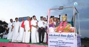 ജന്മനാട്ടില്‍ ഫാ. സ്റ്റാന്‍ സ്വമിയുടെ സ്മാരകം അനാച്ഛാദനം ചെയ്തു