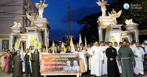 കന്യാസ്ത്രീകളുടെ അറസ്റ്റിനെതിരെ പ്രതിഷേധ ജ്വാല