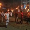 കന്യാസ്ത്രീകളുടെ അറസ്റ്റില്‍ പ്രതിഷേധിച്ച് പന്തംകൊളുത്തി പ്രകടനം നടത്തി