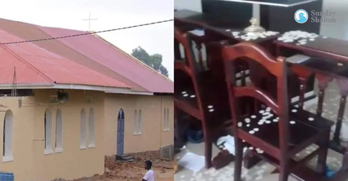 കോംഗോയില്‍ വിമതര്‍ ദൈവാലയം അക്രമിച്ച ് ദിവ്യകാരുണ്യം തറയില്‍ വിതറി