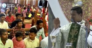 അതിഥി തൊഴിലാളികള്‍ക്ക് സ്വന്തം ഭാഷയില്‍ വിശുദ്ധ കുര്‍ബാനയോടൊപ്പം ഉച്ചഭക്ഷണവും; മൗണ്ട് കാര്‍മല്‍ മാതൃക ചര്‍ച്ചയാവുന്നു