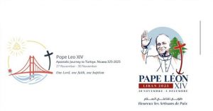 ലിയോ 14-ാമന് പാപ്പയുടെ ആദ്യ അപ്പസ്തോലിക്ക് യാത്രകളുടെ ലോഗോയും ആപ്തവാക്യങ്ങളും  പുറത്തിറക്കി