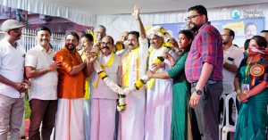 അവകാശ സംരക്ഷണ യാത്രക്ക് സ്വീകരണം നല്‍കി