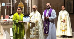 ഡാളസിലെ വിശുദ്ധ മറിയം ത്രേസ്യാ സീറോമലബാര്‍ മിഷനില്‍ തിയോളജിയില്‍ ഡിപ്ലോമ നേടിയവരെ ആദരിച്ചു