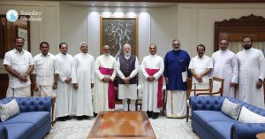 സീറോമലബാര്‍ സഭാ നേതാക്കള്‍ പ്രധാനമന്ത്രിയുമായി കൂടിക്കാഴ്ച നടത്തി
