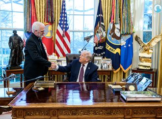 യുഎസ് മെത്രാന്സമിതി പ്രസിഡന്റും പ്രസിഡന്റ് ഡൊണാള്ഡ് ട്രംപുമായി വൈറ്റ് ഹൗസില് കൂടിക്കാഴ്ച